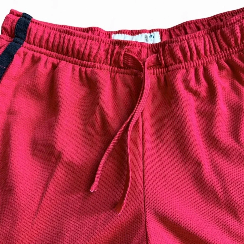 Old Navy Boys Red Mesh Athletic Shorts